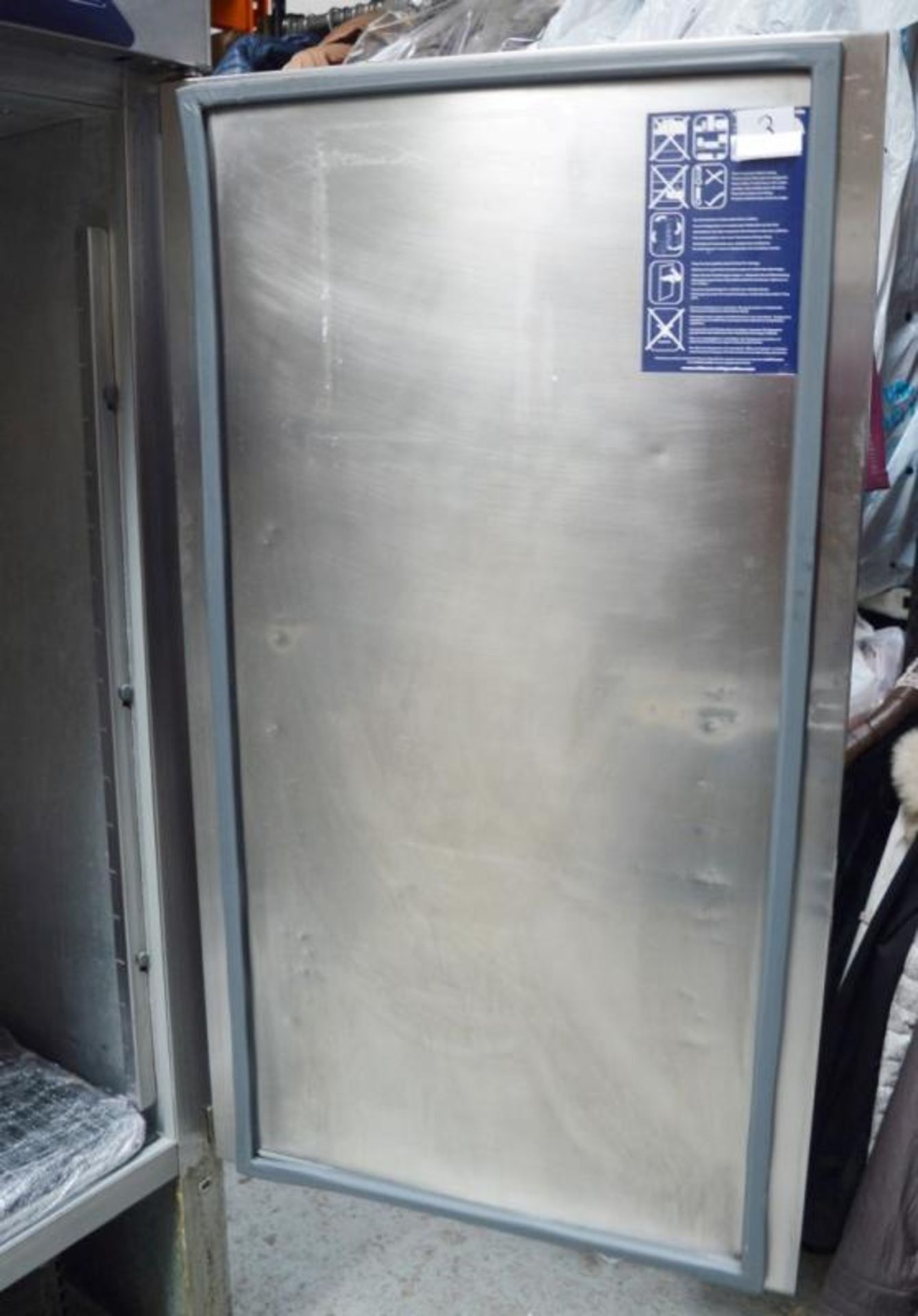 1 x Williams Single Door Upright Refrigerator - Model HZ16-WB - Stainless Steel Finish - Suitable - Image 3 of 7