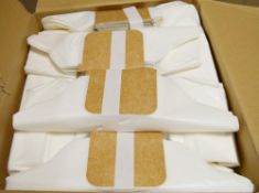 1 x Box of Kraft Square Sandwich Bags With Paper Handles - New Unused Box Containing 1000 Bags -