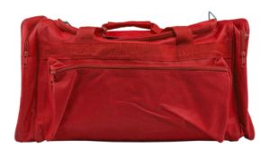 12 x Sports Duffle Bags - Colour Red - Brand New Resale Stock - Size 280mm x 610mm x 305mm - CL244 -