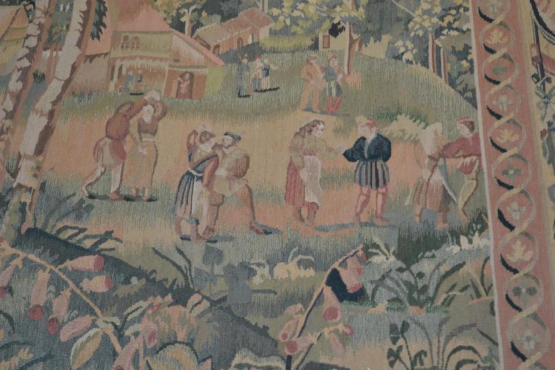 1 x Handmade Sino Chinese Tapestry - Dimensions: 216x184cm - Unused - NO VAT ON THE HAMMER - Ref: - Image 4 of 16