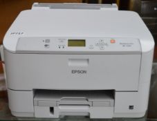 1 x Epson WorkForce Pro WF-5190 Colour Inkjet Printer - Features Include 4800x1200 dpi, 30ppm in
