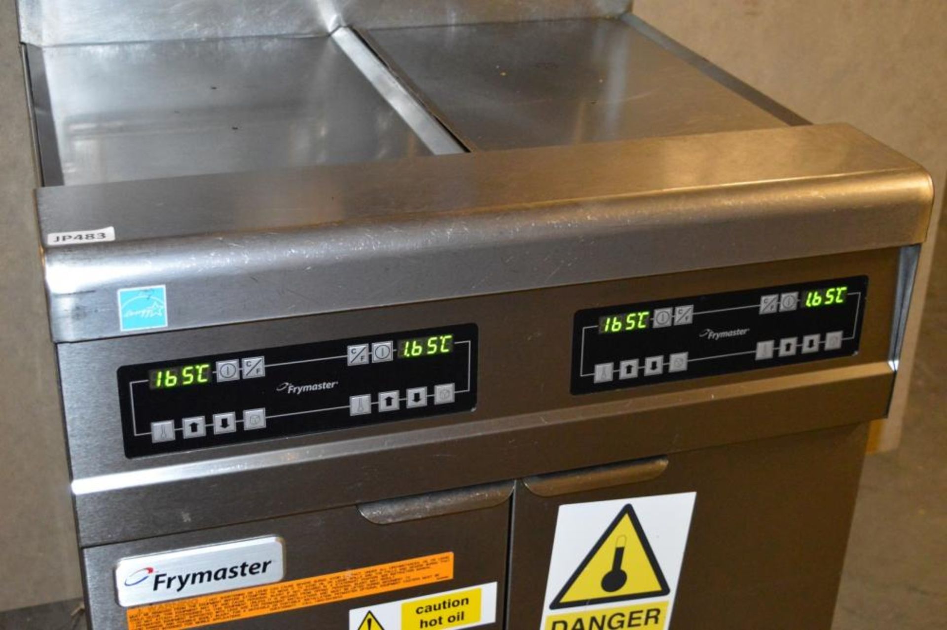 1 x Frymaster Natural Gas Dual Tank Fryer With Solid State Thermostats and Built-in Filteration - Image 12 of 12
