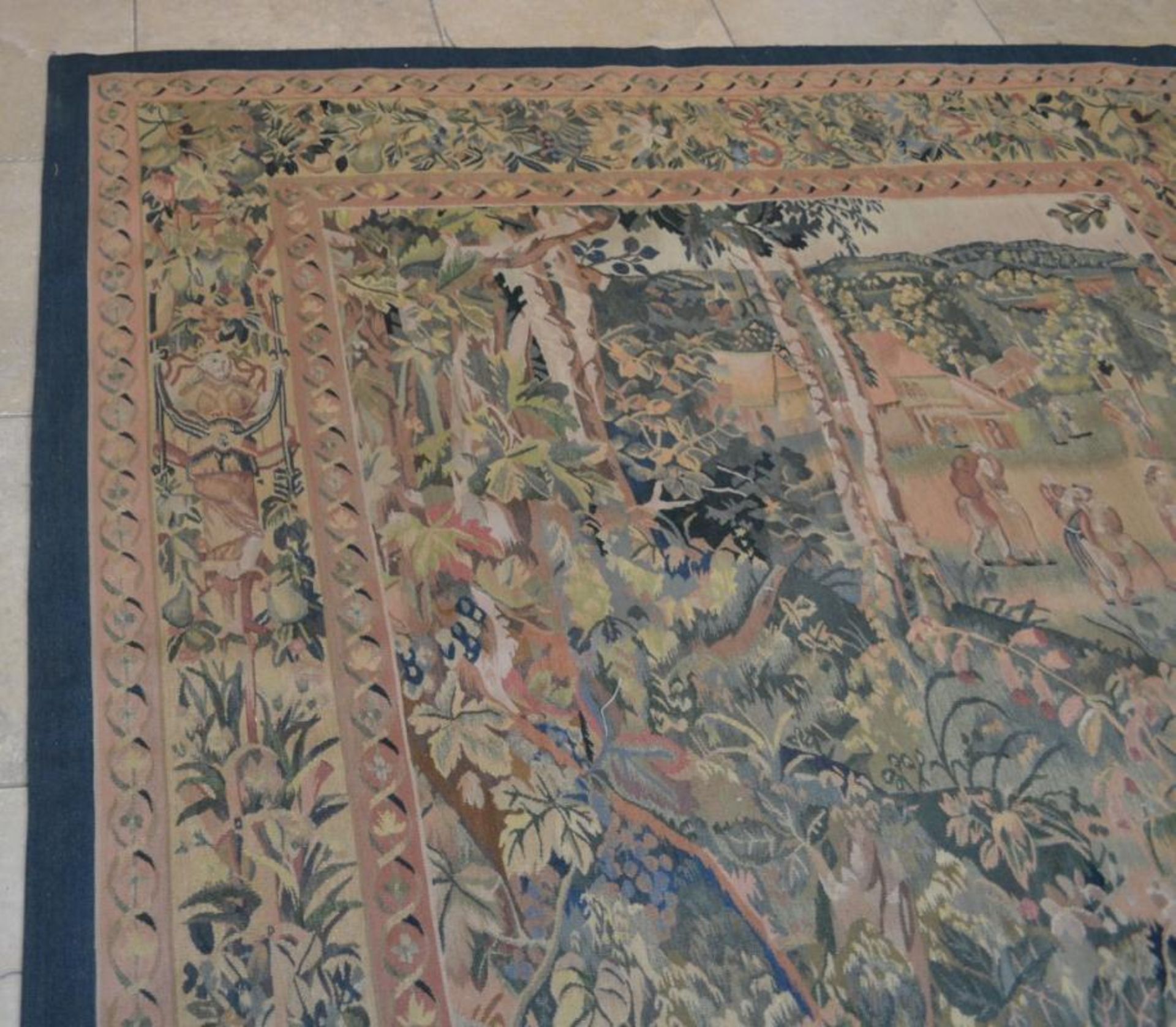 1 x Handmade Sino Chinese Tapestry - Dimensions: 216x184cm - Unused - NO VAT ON THE HAMMER - Ref: - Image 2 of 16