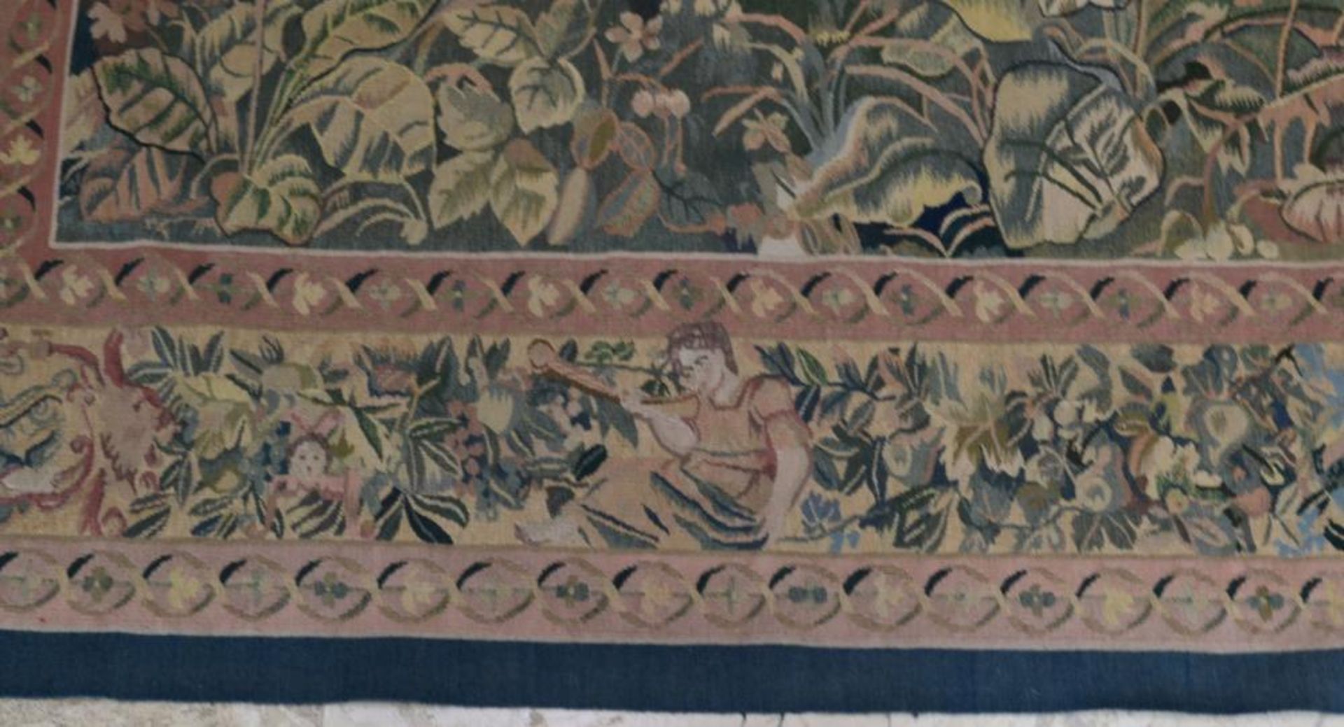 1 x Handmade Sino Chinese Tapestry - Dimensions: 216x184cm - Unused - NO VAT ON THE HAMMER - Ref: - Image 3 of 16