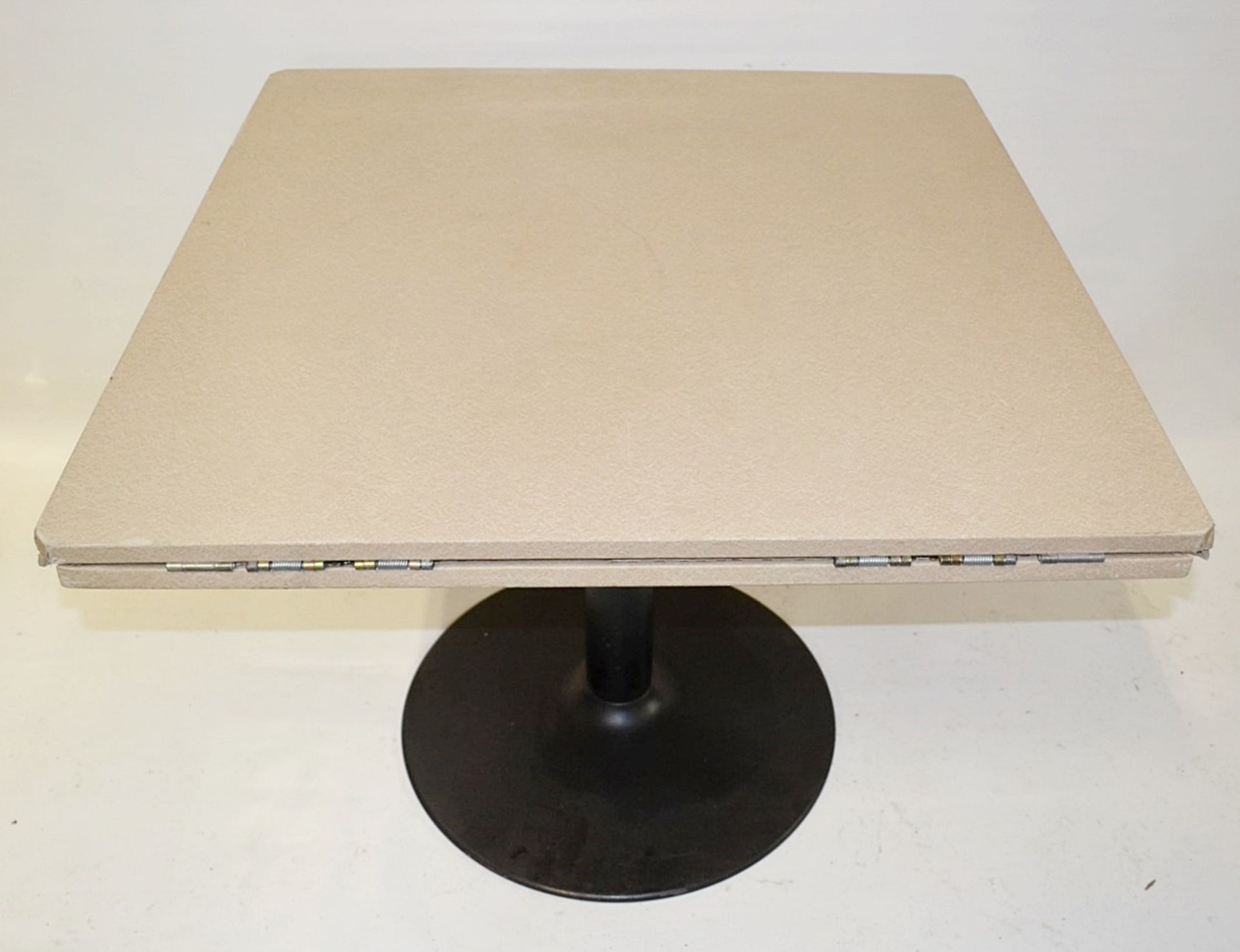 4 x Bespoke Upholstered Extending Bistro Tables - Recently Removed From Department Store - Presented - Image 2 of 7