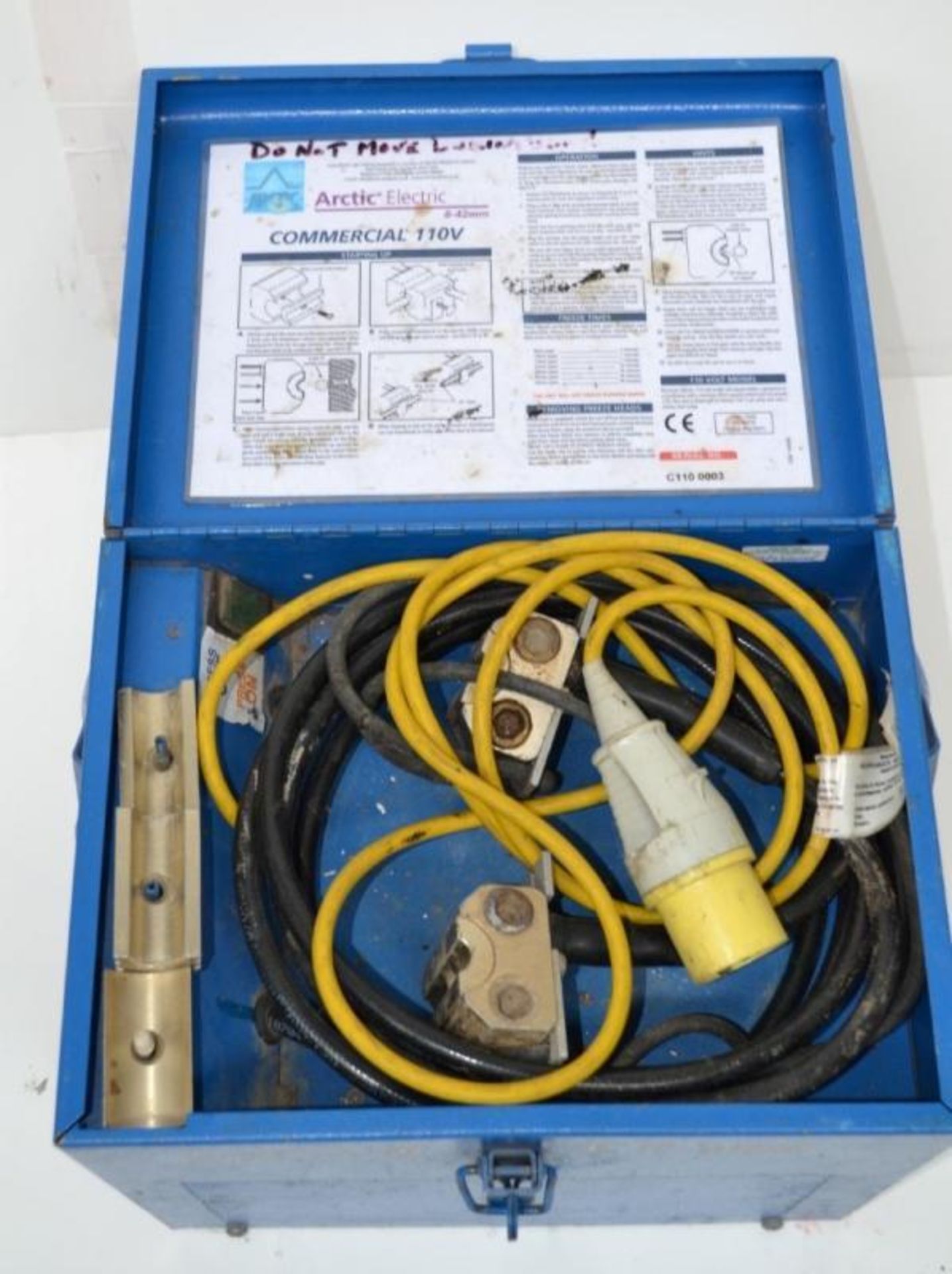 1 x Freeze Master Arctic Freeze Electric Pipe Freezer 110 volt - Used In Working Order - MWI010 - - Image 3 of 9