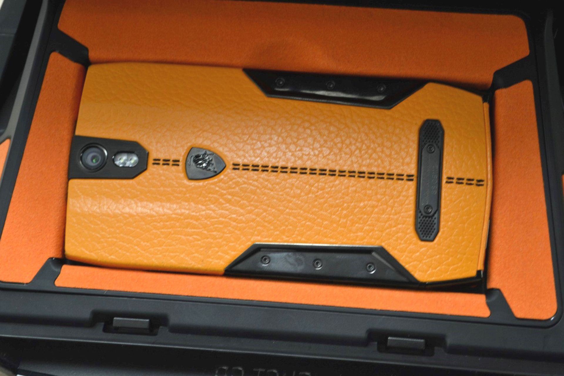 1 x Limited Edition Lamborghini "88 Tauri" Android Smart Phone - Orange - Original RRP £4500 - Bild 27 aus 27