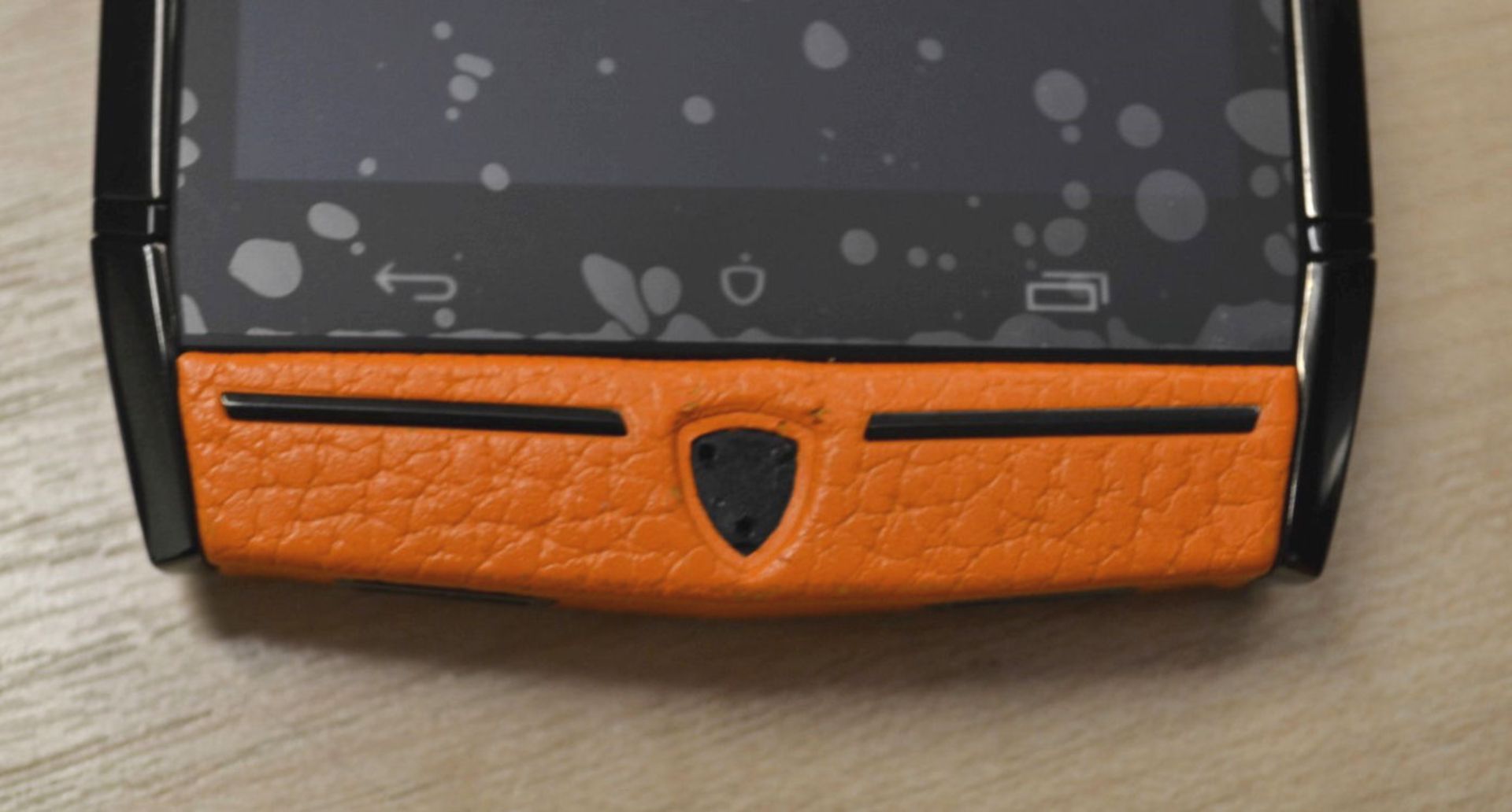 1 x Limited Edition Lamborghini "88 Tauri" Android Smart Phone - Orange - Original RRP £4500 - Bild 22 aus 27