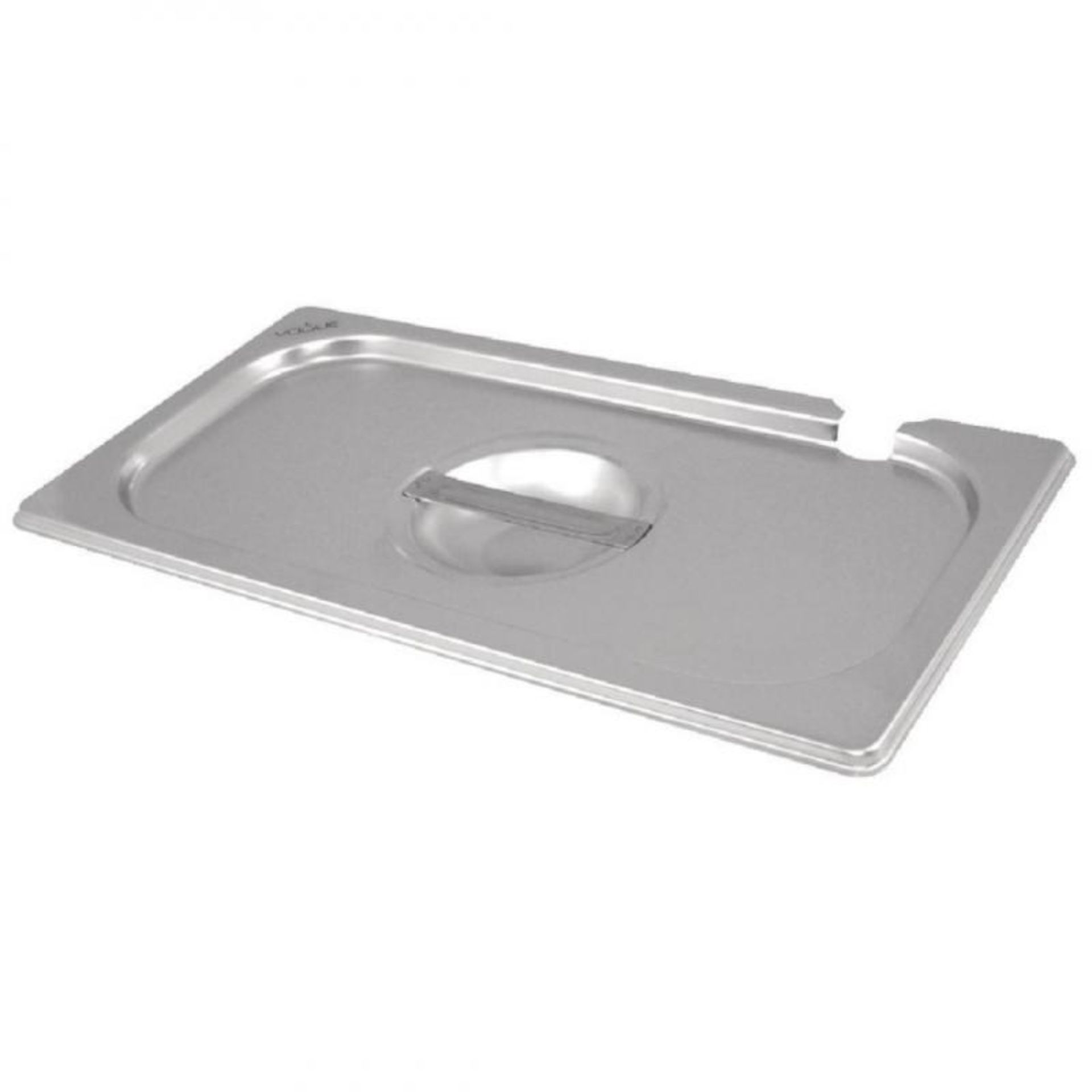 5 x Vogue K934 Stainless Steel 1/3 150mm Gastronorm Pans With Lids - Brand New - Location: Bolton BL - Image 2 of 2