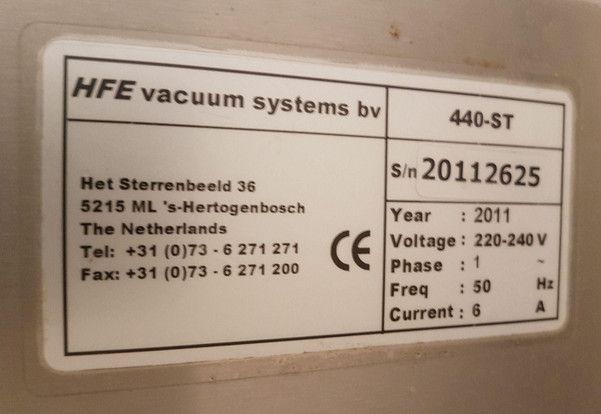 1 x Turbovac 440 ST Vacuum Packer In Stainless Steel - Dimensions: 52 x 55 x 15cm - Ref: SIN021 - - Image 4 of 4