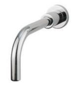 1 x Luna Wall Mounted Bath Spout - Chrome Finish - Traditional Style - New in Box - Ref MT357 -