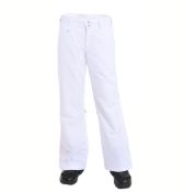 1 x Pair Of Ladies ROXY Branded 5K Ski / Snowboarding Regular Fit Pants - Colour: Bright White -