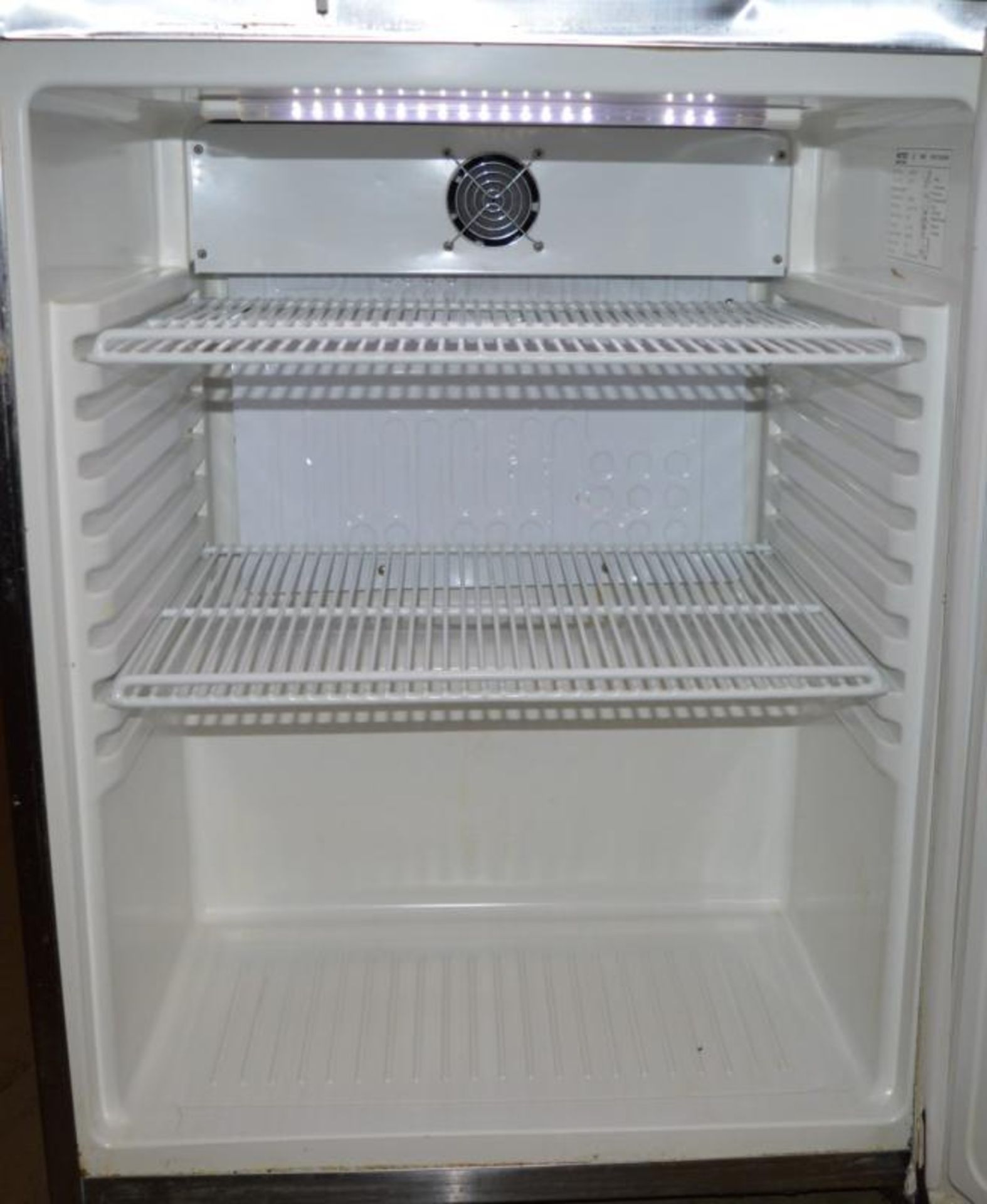 1 x Arctica 200 Litre Commercial Undercounter Fridge - Stainless Steel Finish - Model HEA701 - 240v - Image 7 of 7