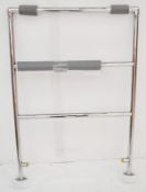 1 x Vogue Heated Towel Rail - New / Boxed Stock - Dimensions: W62 x H97cm - Ref: MT104 - CL022 -