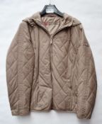 1 x Steilmann Feel C.o.v.e.r By Kirsten Womens Coat - Quilted Poly Down Filled Coat In Light Brown,