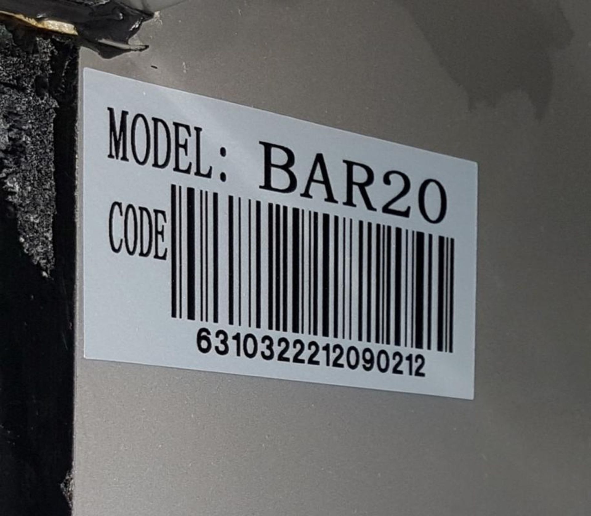 1 x Blizzard BAR20 Back Bar Hinged Door Upright Bottle Cooler - H180 x W90 x D50 cms - CL297 - Ref J - Image 2 of 5