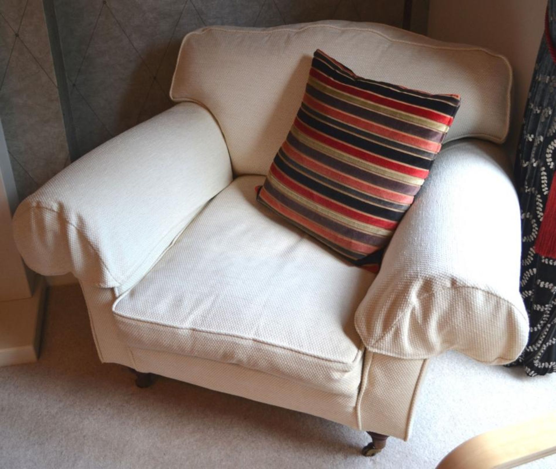1 x Parker Knoll Armchair in Cream With Arm Protectors - CL275 - Location: Altrincham WA14 *NO VAT O - Image 3 of 7
