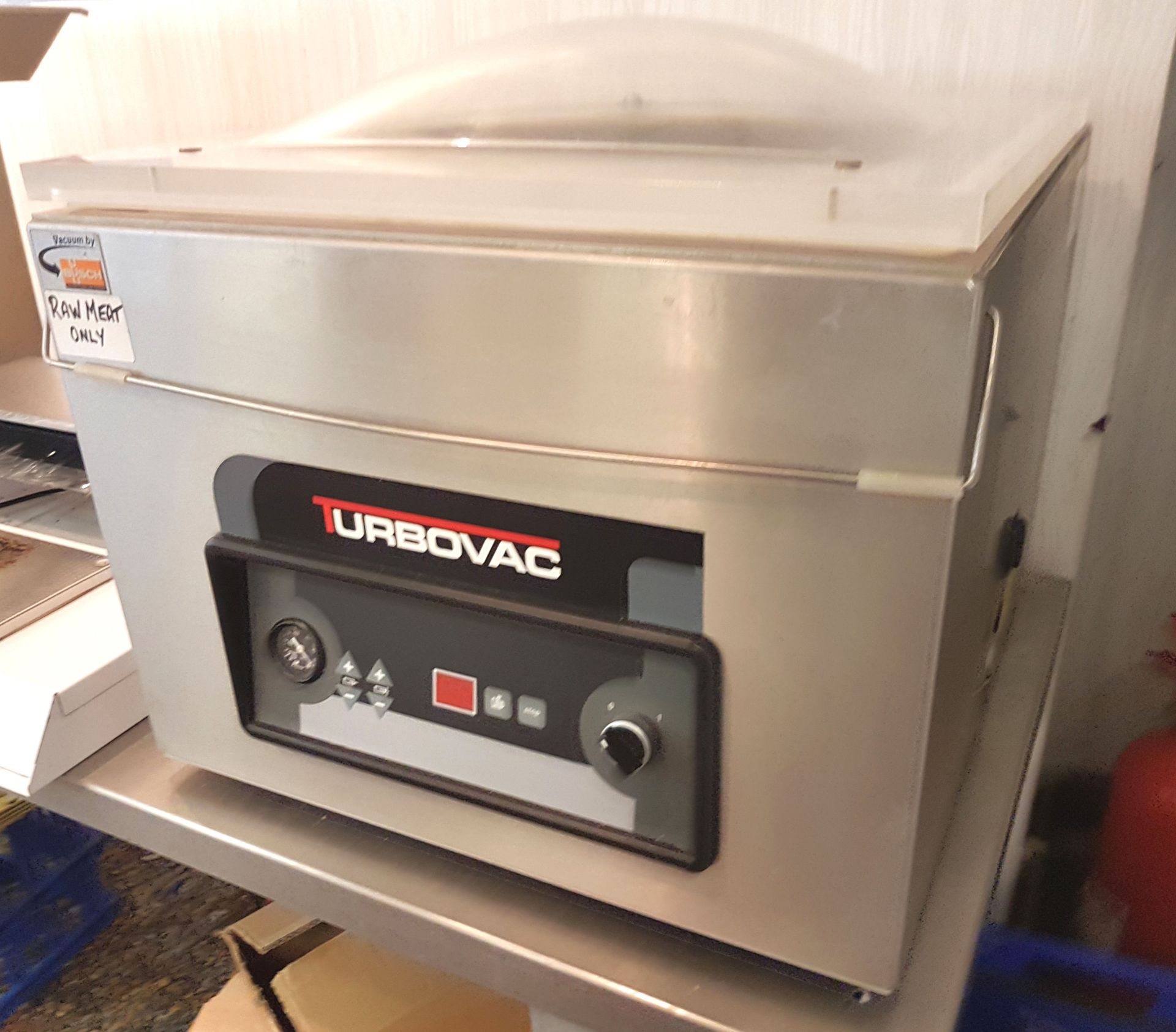 1 x Turbovac 440 ST Vacuum Packer In Stainless Steel - Dimensions: 52 x 55 x 15cm - Ref: SIN021 - - Image 3 of 4