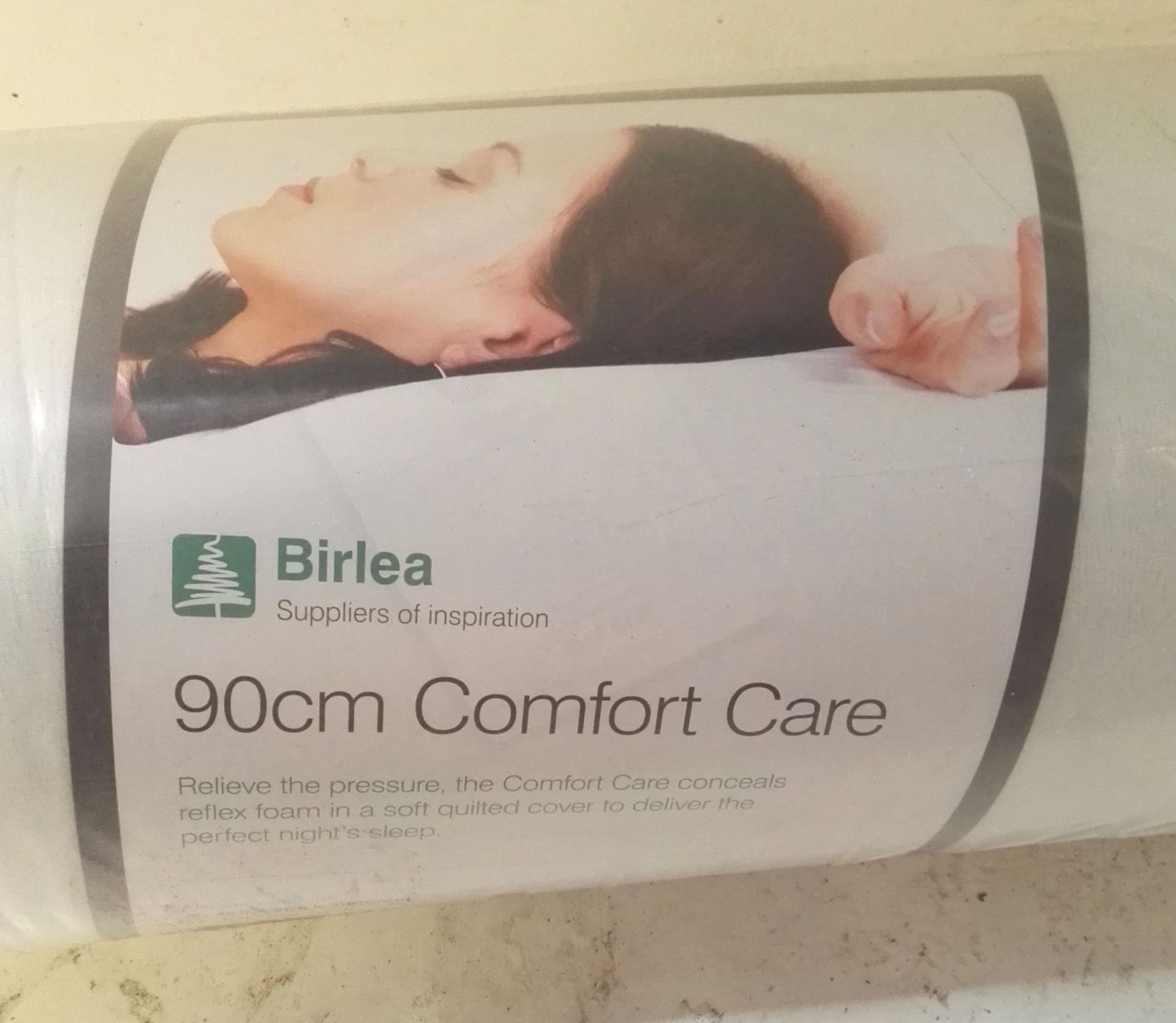 1 x Birlea 90cm Comfort Care Firm Rolled Up Reflex Foam Mattress - Brand New Stock - CL286 - - Image 3 of 7