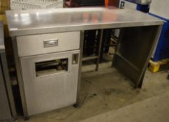 <span class="description" title="1 x Stainless Steel Backbar Unit Featuring Space For Bottle Cooler,