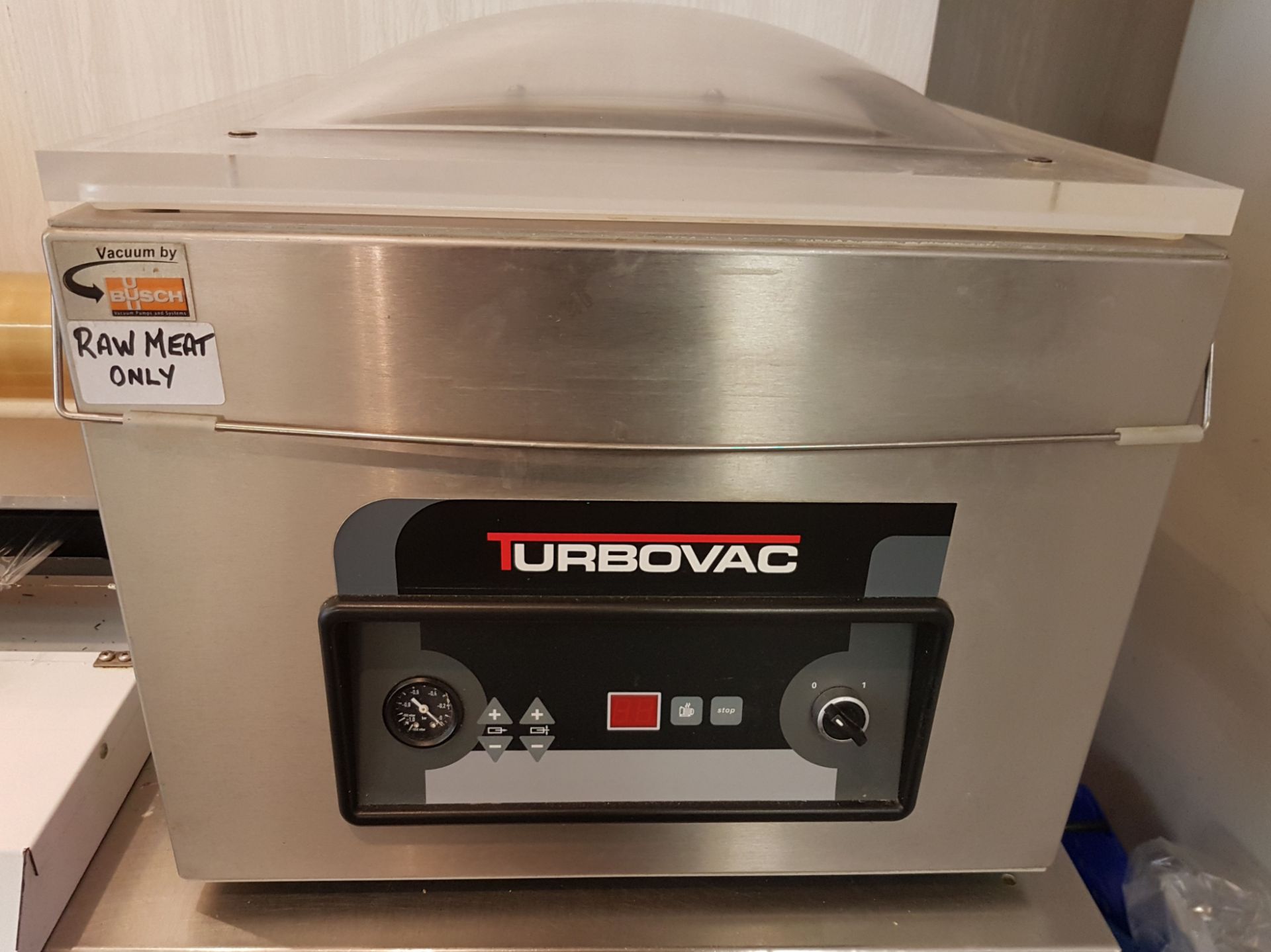 1 x Turbovac 440 ST Vacuum Packer In Stainless Steel - Dimensions: 52 x 55 x 15cm - Ref: SIN021 -