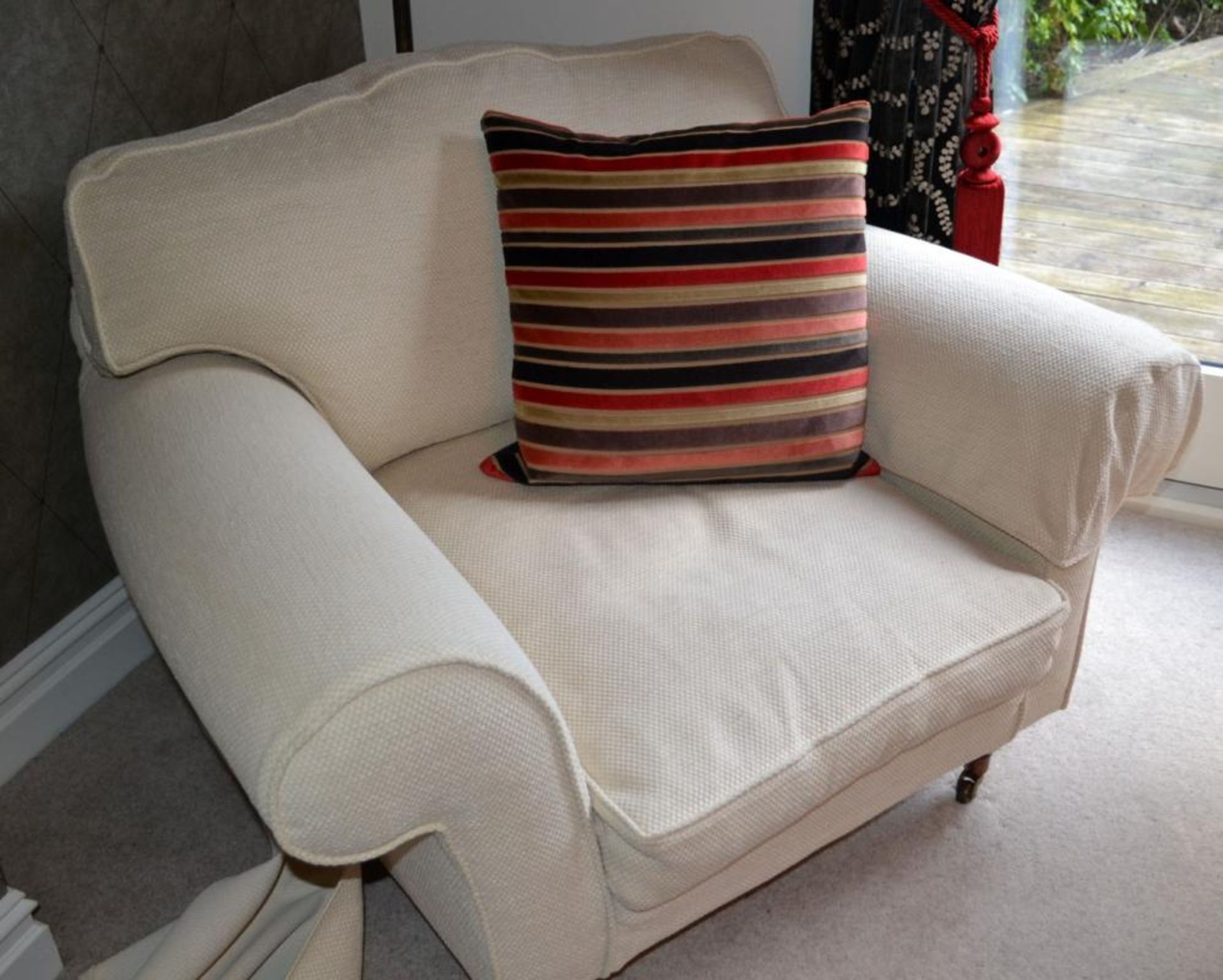 1 x Parker Knoll Armchair in Cream With Arm Protectors - CL275 - Location: Altrincham WA14 *NO VAT O - Image 6 of 7