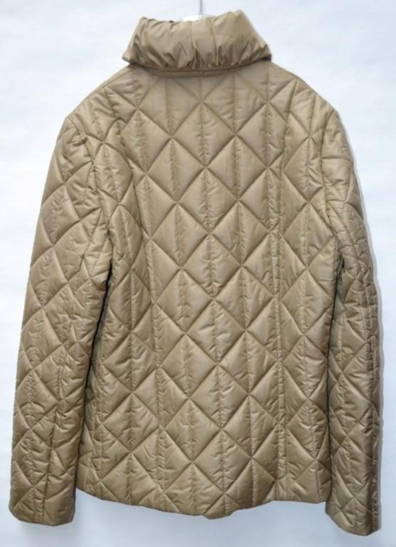 1 x Steilmann Womens Padded Coat With Concealed Hood In Collar - Colour: Bronzed Beige - UK Size 12 - Image 2 of 4