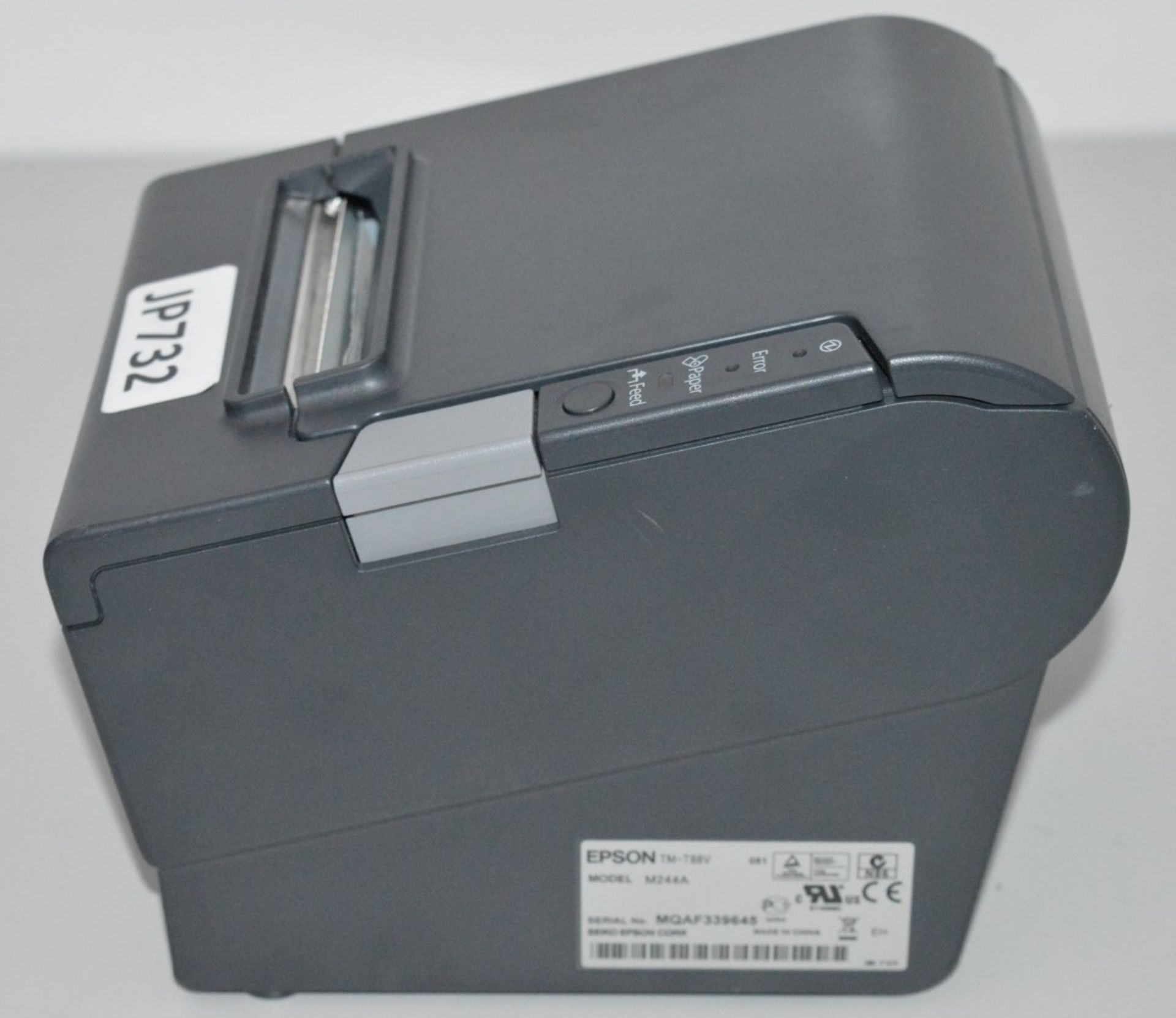 1 x Epson TM-T88V Receipt Printer - CL285 - Ref JP732 - Location: Altincham WA14 - Image 2 of 4
