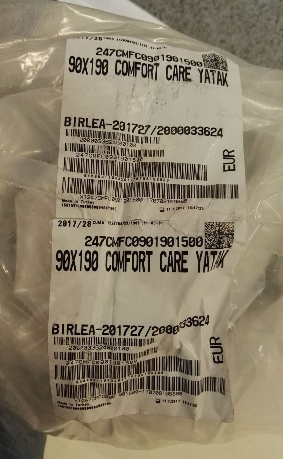 1 x Birlea 90cm Comfort Care Firm Rolled Up Reflex Foam Mattress - Brand New Stock - CL286 - - Image 5 of 6
