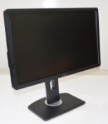 1 x Dell Full HD 22 Inch Wide Screen LCD Monitor - Model P2212Hb - Ref J1108 - CL285 - Location: