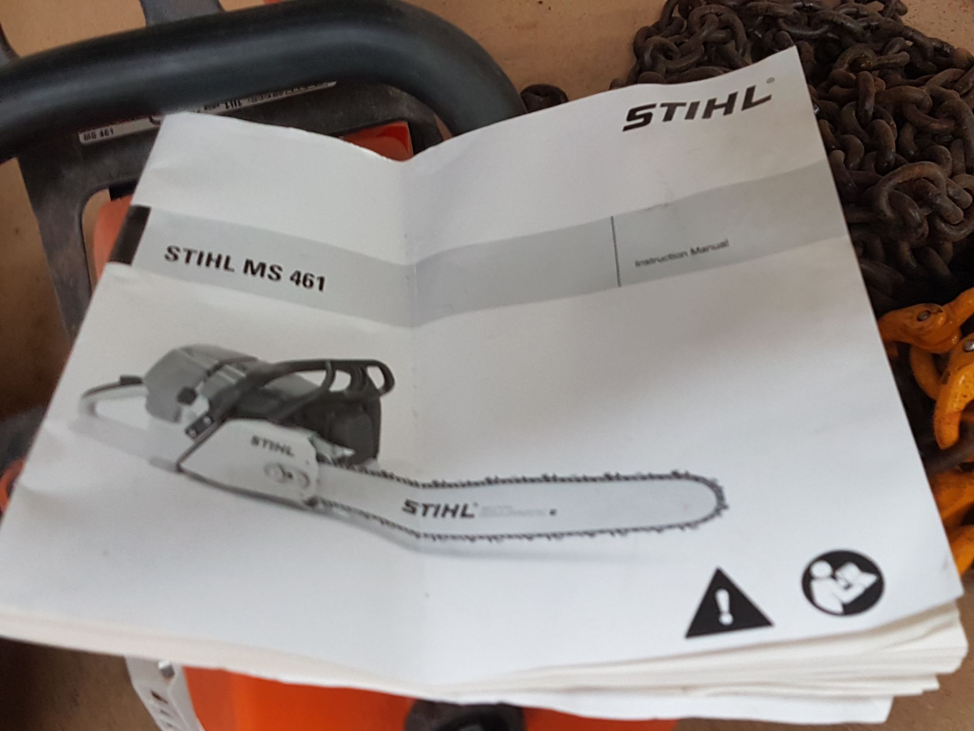 1 x Stihl MS461 25 Inch Professional High Performance Pretrol Chainsaw - CL303 - Location: North - Image 2 of 5