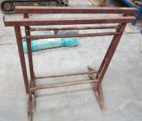 2 x Metal Work Trestles