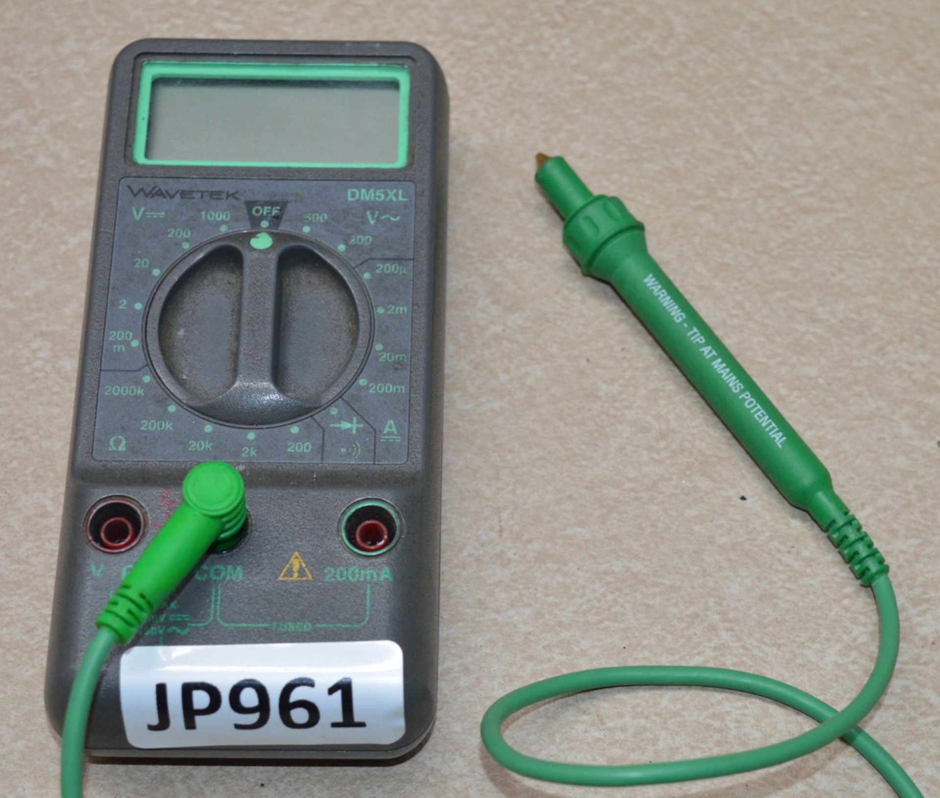 1 x Wavetek DM5XL Multimeter - CL011 - Ref JP961 - Location: Altrincham WA14