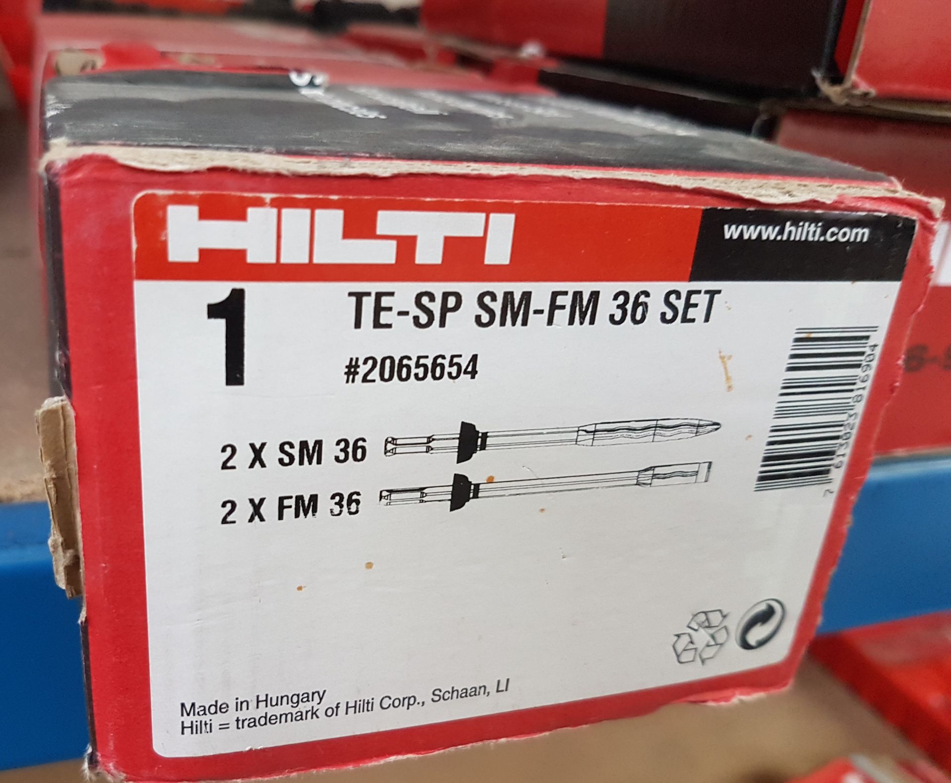 1 x Hilti Multipack Chisel Pack Set - TE-SP SM-FM 36 SET - Includes 2 x SM36 and 2 x FM36 - Image 2 of 3