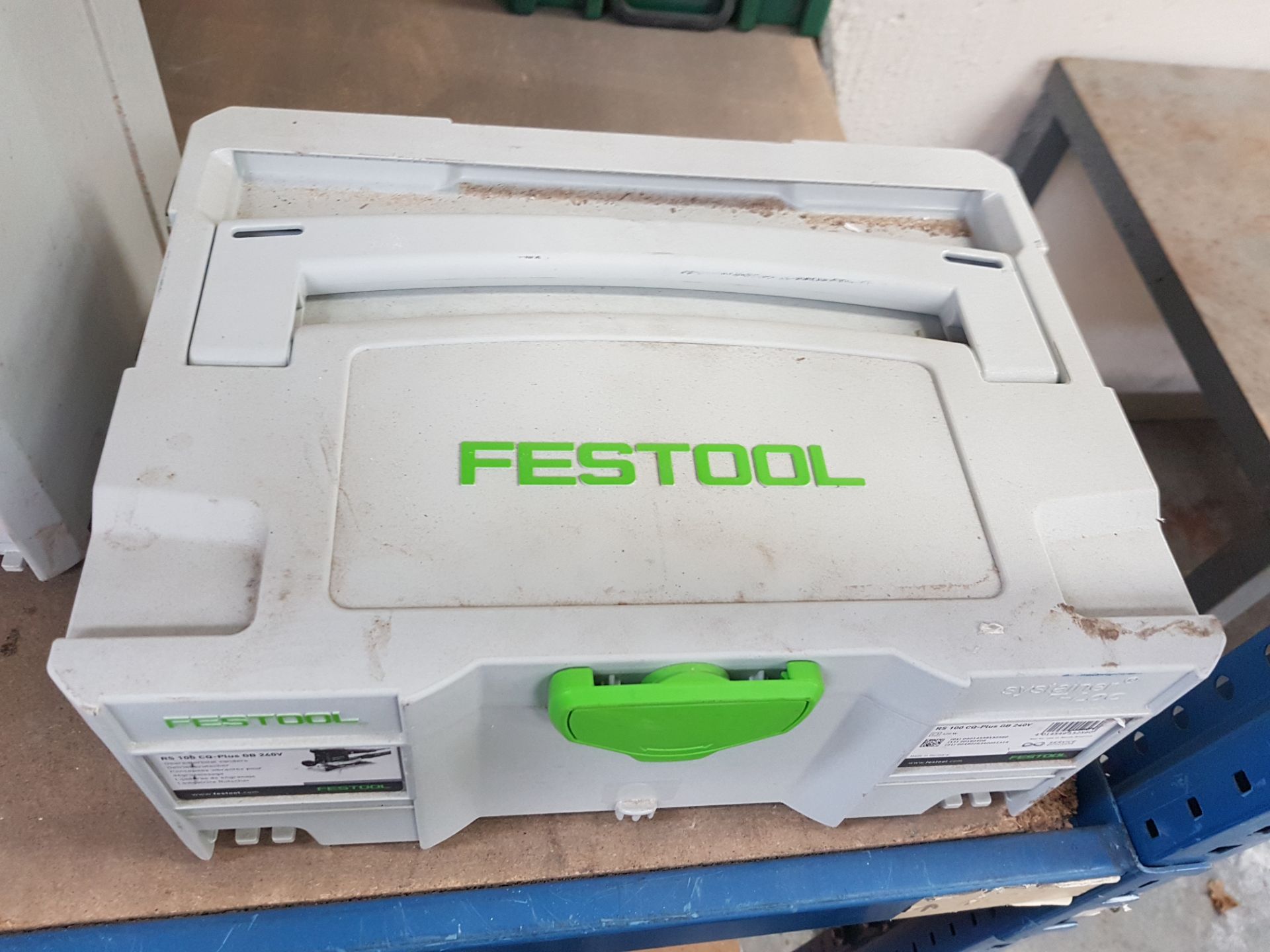 1 x Festool RS 100 CQ-Plus GB 240V Geared Orbital Sander With Carry Case - Image 5 of 8