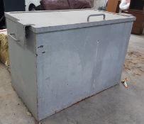 1 x Large Site Security Tool Box - H90 x W128 x D72cms - CL303 - Location: North Wales LL14