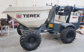 1 x Terex TA3.5sh Site Dumper - Year 2016 - Operating Mass 2410kg - Unused - More Pictures Added -