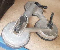 1 x Triple Suction Lifter For Glass, Marble or Mirrors etc - CL303 - Location: North Wales LL14