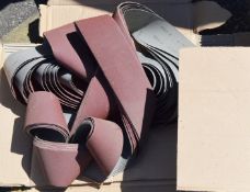 36 x Sanding Belts - Size 75 x 2490 - New and Unused - CL011 - Location: Altrincham WA14