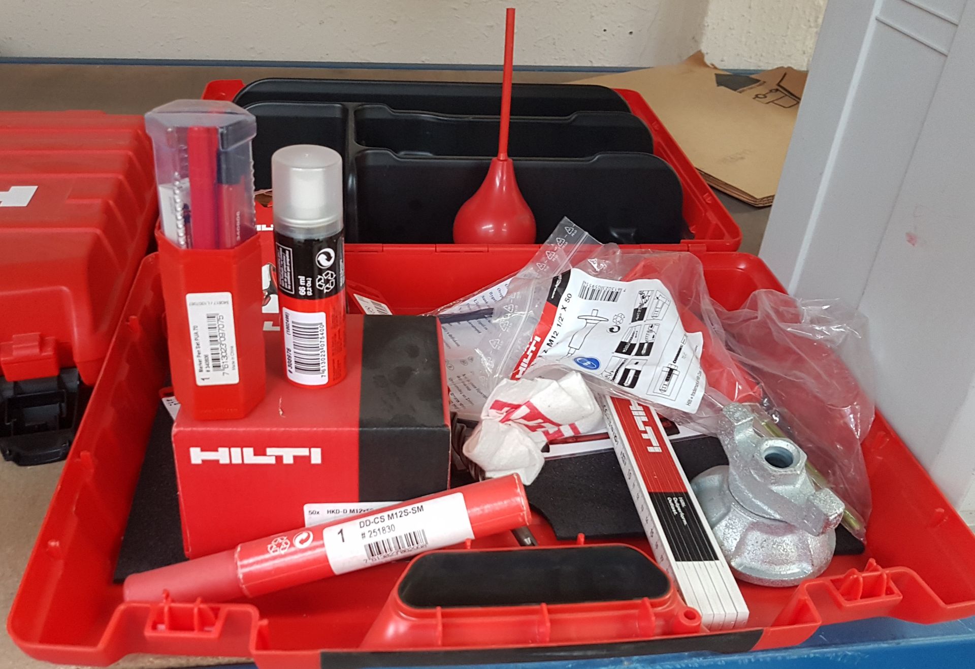 1 x Selection of Hilti Accessories With Carry Case