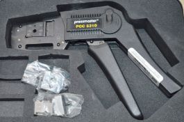 1 x Pressmaster PCC 5310 Coax Crimping Tool With Dies - Telecoms Tooling - Comes With Protective
