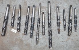 12 x Large Machine Drill Bits - CL011 - Ref IT540 - Sizes From 20cm in Length to 50cm in Length -