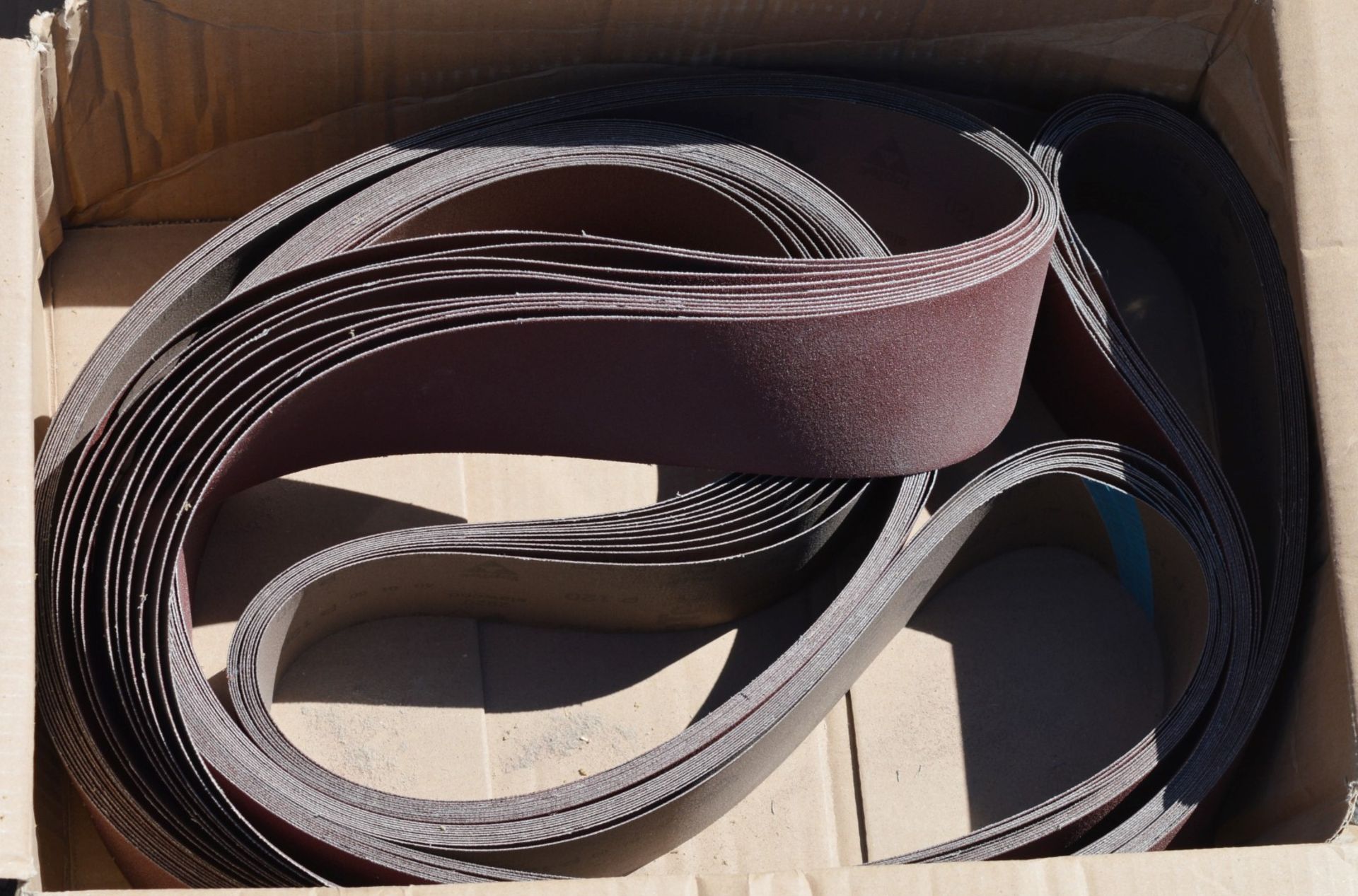 36 x Sanding Belts - Size 75 x 2490 - New and Unused - CL011 - Location: Altrincham WA14 - Image 2 of 3