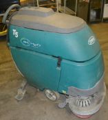 1 x Tennant T5 Mid-Size Walk-Behind Floor Scrubber- Removed From A Major Supermarket Chain - 2013