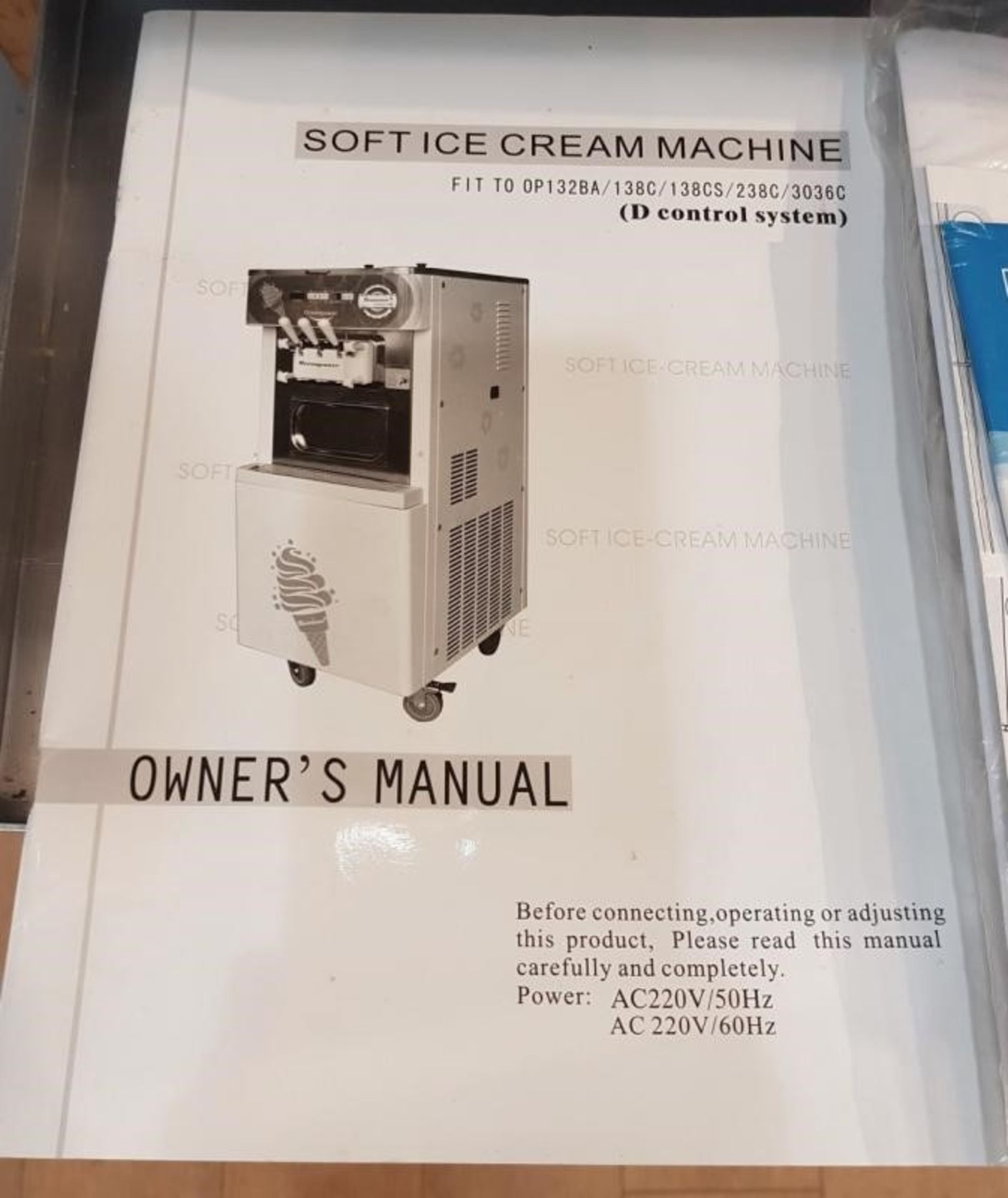 1 x Artic 132BA Commercial Ice-cream Machine And Stand - Around 12 Months Old In Great Condition - F - Image 11 of 11