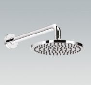 1 x Ideal Standard JADO "Glance" Rain Shower Head With Wall Arm (A4575AA)