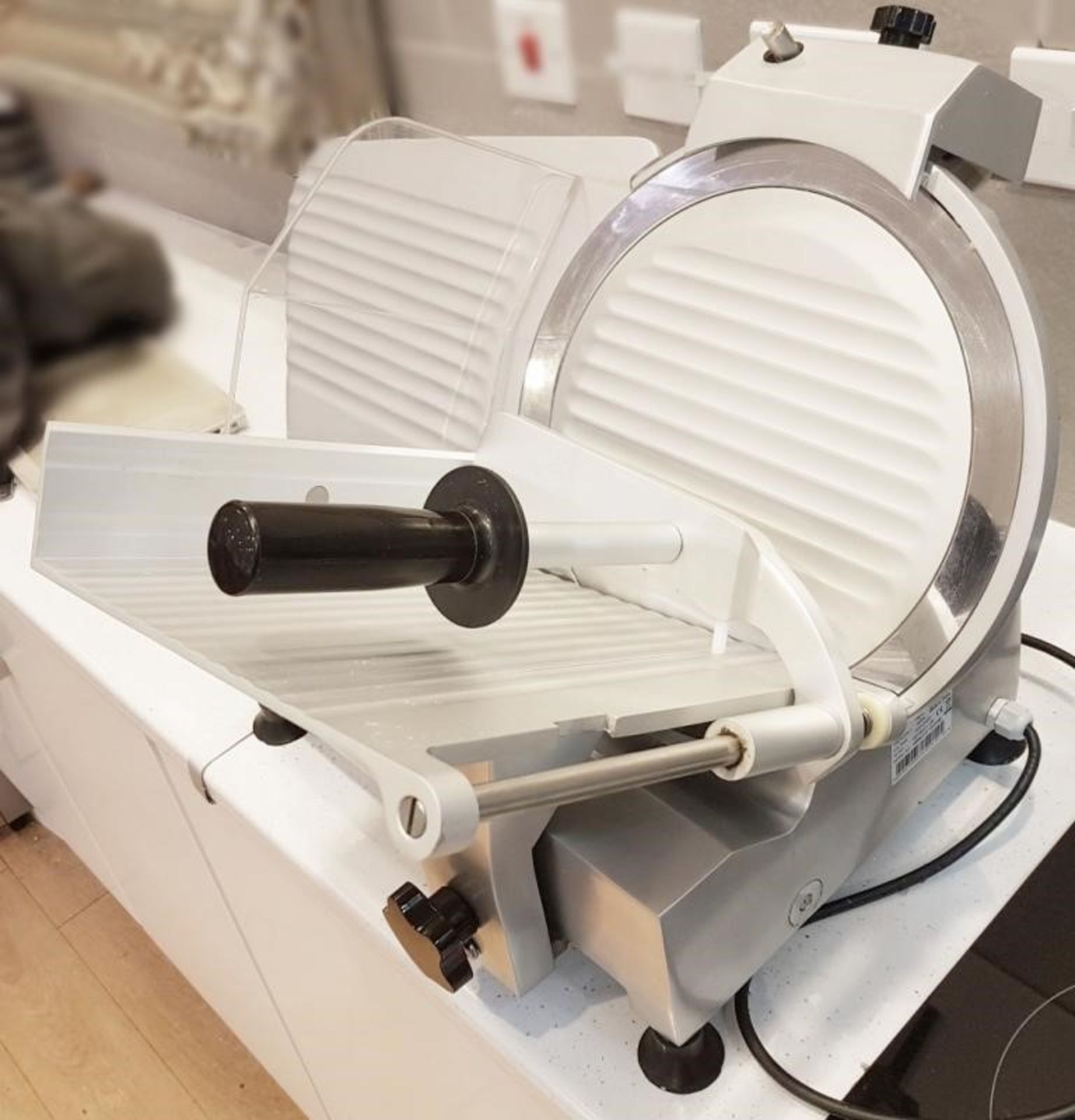1 x Buffalo Meat Slicer 300mm (CD279) - Around 12 Months Old In Great Condition - From A Gourmet Del - Image 8 of 8