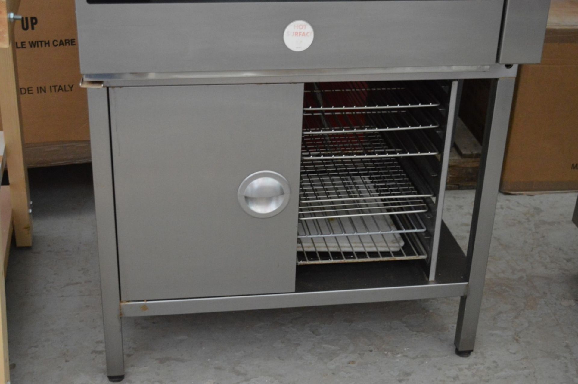 1 x Hobart 10 Grid Combination Oven - Eco Design & Self Cleaning - 3 Phase Power - H176 x W92 x - Bild 2 aus 5