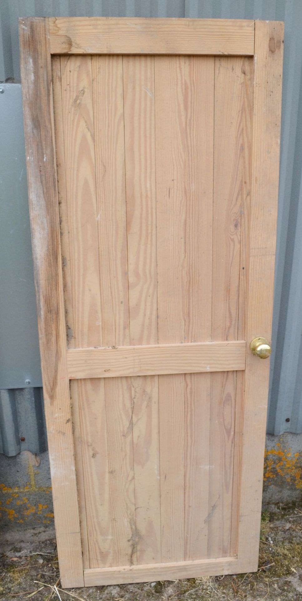 Set Of 4 x Reclaimed Wooden Doors - Taken From A Grade II Listed Property - Image 8 of 8