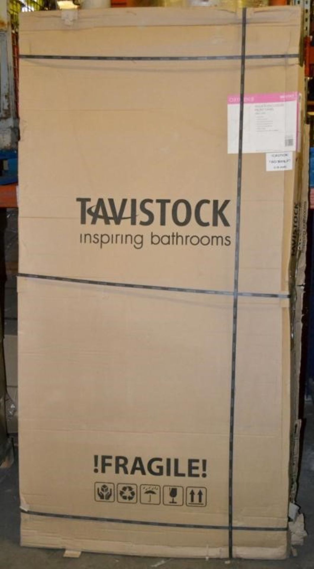 1 x Tavistock Oyxgen8 8mm 900mm Hinged Door Shower Enclosure - Original RRP £1,500